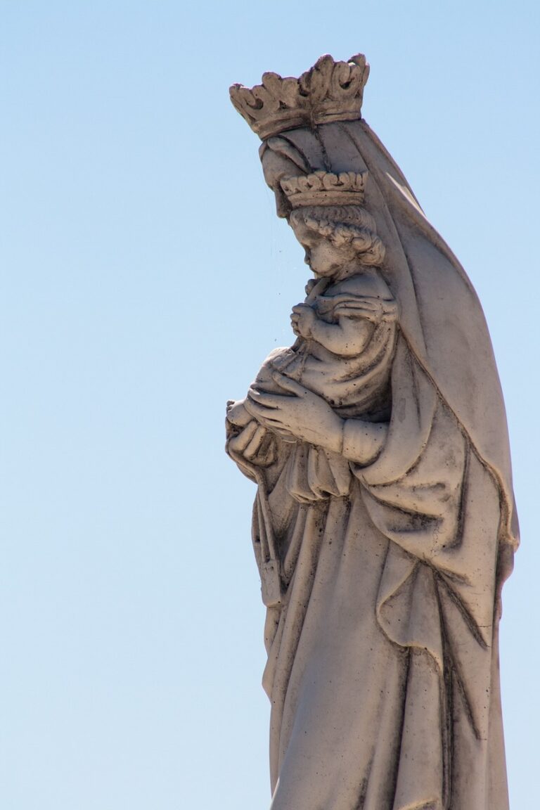 sculpture, mary, jesus, religion, statue, faith, madonna, pray, christianity, catholic, christian, blue pray